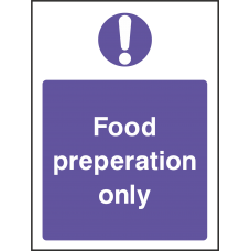 Food Preperation Only